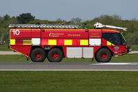 Manchester Airport, Manchester, England United Kingdom (EGCC) - Fire engine at Manchester Airport - by Chris Hall
