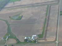 Green Field Airport (9IN8) - Looking NNW from 2500' - by Bob Simmermon