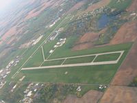 Warsaw Municipal Airport (ASW) - Looking NW from 2500' - by Bob Simmermon