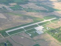 Lima Allen County Airport (AOH) - View from the SW - by Bob Simmermon
