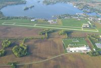 Fulton County Airport (RCR) - Looking south from 2500' - by Bob Simmermon