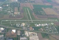 Porter County Regional Airport (VPZ) - Looking north - by Bob Simmermon