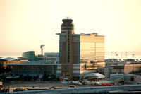 Vancouver International Airport, Vancouver, British Columbia Canada (YVR) - sunset at YVR - by metricbolt