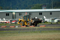 Auburn Municipal Airport (S50) - widening the taxiway - by Wolf Kotenberg