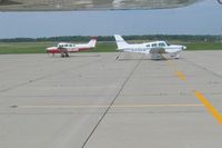 Bellefontaine Regional Airport (EDJ) - Aircraft on the ramp. - by Bob Simmermon
