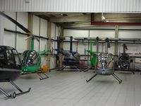Wycombe Air Park/Booker Airport, High Wycombe, England United Kingdom (EGTB) - Heli-AIR have a Helicopter Facilty at Wycombe Air Park , Booker - by Terry Fletcher