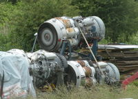 Wycombe Air Park/Booker Airport - DERELICT JET ENGINES WYCOMBE AIR PARK - by BIKE PILOT