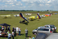 Wickenby Aerodrome Airport, Lincoln, England United Kingdom (EGNW) - View from the Control Tower at Wickenby on 2009 Wings and Wheel Show - by Terry Fletcher