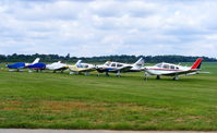 Turweston Aerodrome Airport, Turweston, England United Kingdom (EGBT) - parked on the grass at Turweston - by Chris Hall