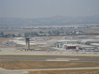 Chino Airport (CNO) - CNO Tower from N406L approach for landing 26R - by Doug Robertson
