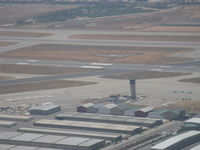 Chino Airport (CNO) - CNO Tower from N406L approach for landing 26R - by Doug Robertson