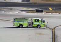 Fort Lauderdale/hollywood International Airport (FLL) - Fire and Rescue truck - by Mark Pasqualino