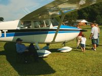Beach City Airport (2D7) - Dad getting a little shade at the Father's Day fly-in. - by Bob Simmermon