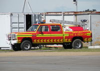 Blackbushe Airport, Camberley, England United Kingdom (EGLK) - AIRPORT FIRE TRUCK (Fire Beast) - by BIKE PILOT
