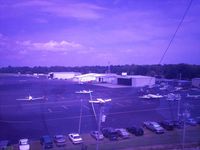 Grand Strand Airport (CRE) - Ramp area, from Strand ATC Tower - by Jon Raines