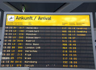Tegel International Airport (closing in 2011), Berlin Germany (EDDT) - Arrivals from..... - by Holger Zengler