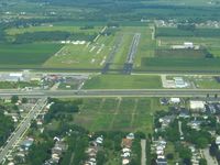 Fond Du Lac County Airport (FLD) - Looking west down RWY 27. - by Bob Simmermon