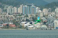 Vancouver Harbour Water Airport (Vancouver Coal Harbour Seaplane Base) - landing at Coal Harbour,Vancouver BC - by metricbolt