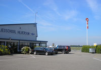 Hilversum Airport - Hilversum Aerodrome , hangar Flying school - by Henk Geerlings