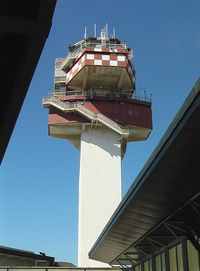 Leonardo Da Vinci International Airport (Fiumicino International Airport) - the main tower at Fiumicino / Leonardo da Vinci - by Ingo Warnecke
