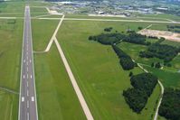 Mansfield Lahm Regional Airport (MFD) - Looking down RWY 14 - by Bob Simmermon