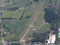 Shamrock Fld Airport (6G8) - Looking SE from 5500' - by Bob Simmermon