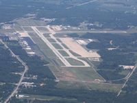 Toledo Express Airport (TOL) - Looking east from 5500' - by Bob Simmermon
