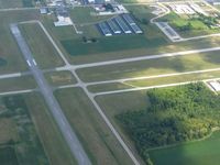 Carl R Keller Field Airport (PCW) - Looking east - by Bob Simmermon