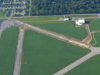Smith Field Airport (SMD) - Construction work - looking south - by Bob Simmermon