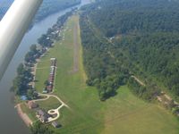 Riverside Airport (OH36) - Looking down RWY 21 during the EAA fly-in breakfast and Young Eagles event. - by Bob Simmermon