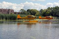 Vette/blust Seaplane Base (96WI) - N7047H and N98600 moored at Vettes - by Timothy Aanerud