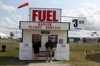 Wittman Regional Airport (OSH) - Basler Flight Service fuel payment booth - by Timothy Aanerud