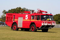 Kemble Airport, Kemble, England United Kingdom (EGBP) - Kemble fire truck - by Chris Hall