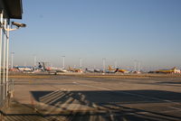 Brussels Airport, Brussels / Zaventem   Belgium (EBBR) - view from General Aviation apron - by Daniel Vanderauwera