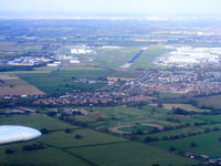 Hawarden Airport, Chester, England United Kingdom (EGNR) - departing from Hawarden - by Chris Hall