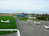 Dieppe - Aérodrome de Dieppe-St-Aubin seen from the tower. - by Erdinç Toklu