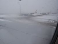 Warsaw Frederic Chopin Airport (formerly Okecie International Airport), Warsaw Poland (EPWA) - A snow-stormy day at the Warsaw Airport - by Erdinç Toklu