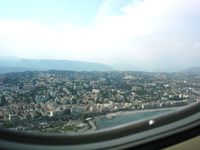 Nice Côte d'Azur Airport, Nice France (LFMN) - Initial climb Rwy 04 at Nice Cote d'Azur- Promenade des Anglais - by Erdinç Toklu
