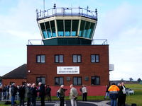 RAF Shawbury Airport, Shawbury, England United Kingdom (EGOS) - RAF Shawbury control tower - by Chris Hall