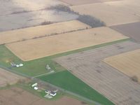 NONE Airport - G. Perkins farm strip 2 mi. south of Richwood, Ohio. - by Bob Simmermon