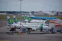 Amsterdam Schiphol Airport, Haarlemmermeer, near Amsterdam Netherlands (EHAM) - Transavia Corner - by Jan Lefers