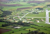 RAF Leeming Airport, Leeming Bar, England United Kingdom (EGXE) - Hardened aircraft shelters (HAS) at RAF Leeming, UK. - by Malcolm Clarke
