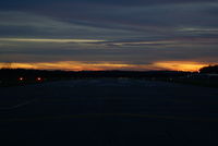 Greene County-lewis A. Jackson Regional Airport (I19) - After Sunset - by Allen M. Schultheiss