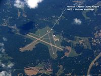 Hardy-anders Field Natchez-adams County Airport (HEZ) - On the way to Orlando Sanford from Shreveport Regional. - by paulp