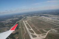 George Bush Intercontinental/houston Airport (IAH) - departing Houston - by Pete Hughes