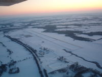 Midwest National Air Center Airport (GPH) - Snow covered GPH  - by Chris Laux
