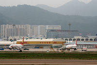 Shenzhen Bao'an International Airport, Shenzhen, Guangdong China (ZGSZ) - DHL - by Dawei Sun
