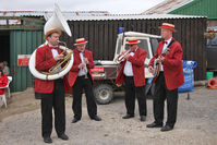 EGNG Airport - Entertaining the visitors at Bagby Airfield's Fly-In in August 2009. - by Malcolm Clarke