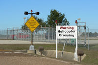 Lone Star Executive Airport (CXO) - Army helicopter crossing point at the Lone Star Executive Airport - Conroe, Texas - by Zane Adams