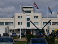 Shoreham Airport, Shoreham United Kingdom (EGKA) - Shoreham Brighting Terminal buuilding - by Alex Smit